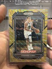 Stephen Curry [Gold Wave] #101 Basketball Cards 2022 Panini Prizm Prices