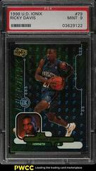 Ricky Davis #79 Basketball Cards 1998 Upper Deck Ionix Prices