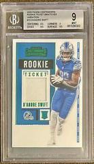 D'Andre Swift Football Cards 2020 Panini Contenders Rookie Ticket Swatches Prices