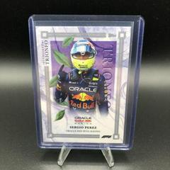 Sergio Perez [Purple] Racing Cards 2023 Topps Eccellenza Formula 1 Prices