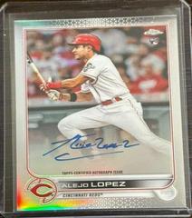 Alejo Lopez [Refractor] #RA-AL Baseball Cards 2022 Topps Chrome Rookie Autographs Prices