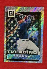 Wander Franco [Vector] Baseball Cards 2022 Panini Donruss Trending Prices