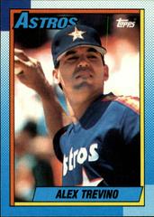 Alex Trevino #342 Baseball Cards 1990 Topps Prices