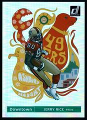 Jerry Rice Football Cards 2021 Panini Donruss Downtown Prices