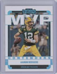 Aaron Rodgers [Platinum] Football Cards 2022 Panini Contenders MVP Prices