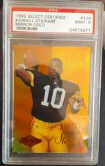 Kordell Stewart [Mirror Gold] #129 Football Cards 1995 Panini Select Certified Prices