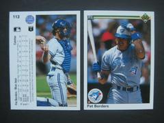 Pat Borders Baseball Cards 1990 Upper Deck Prices