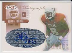 Quentin Jammer [Bronze] #A23 Football Cards 2002 Sage Autographs Prices