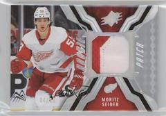 Moritz Seider [Patch] #RJ-SE Hockey Cards 2021 SPx Rookie Jersey Prices