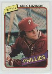 Greg Luzinski #11 Baseball Cards 1980 Topps Burger King Phillies Prices