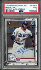 Gavin Lux Baseball Cards 2020 Bowman Chrome Rookie Autographs Prices