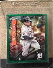 Miguel Cabrera [Green] #EX-22 Baseball Cards 2022 Topps Chrome Sonic Expose Prices