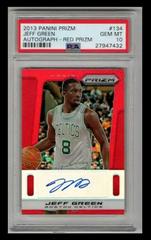 Jeff Green [Red Prizm] #134 Basketball Cards 2013 Panini Prizm Autograph Prices