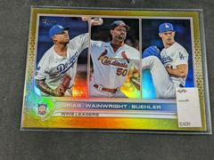 Urias, Wainwright, Buehler [Gold Foil] Baseball Cards 2022 Topps Prices