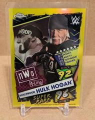 Hulk Hogan [Yellow] Wrestling Cards 2021 Topps Slam Attax Chrome WWE Prices