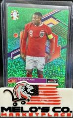 David Alaba [Green Speckle Refractor] #1 Soccer Cards 2023 Topps Finest Road to UEFA EURO Prices