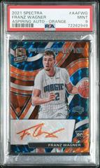 Franz Wagner [Orange] #AA-FWG Basketball Cards 2021 Panini Spectra Aspiring Autographs Prices