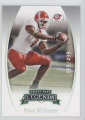 Paul Williams Football Cards 2007 Press Pass Legends Prices