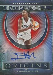 Diamond Miller #UA-DML Basketball Cards 2023 Panini Origins WNBA Universal Autographs Prices