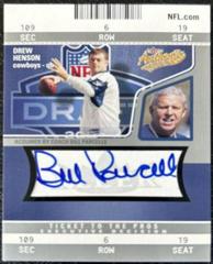 Drew Henson, Bill Parcells [Autograph] #133 Football Cards 2004 Fleer Authentix Prices