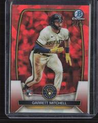 Garrett Mitchell [Orange] #3 Baseball Cards 2023 Bowman Chrome Sapphire Prices