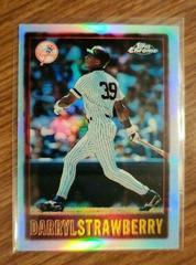 Darryl Strawberry [Refractor] #98 Baseball Cards 1997 Topps Chrome Prices