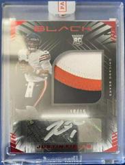 Justin Fields [Patch Autograph Ruby] #203 Football Cards 2021 Panini Black Prices