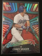 Corey Seager [Red Refractor] Baseball Cards 2017 Topps Chrome Future Stars Prices