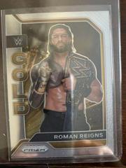 Roman Reigns Wrestling Cards 2022 Panini Prizm WWE Gold Prices