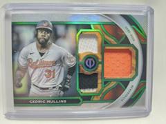 Cedric Mullins [Green] #TR-CM Baseball Cards 2023 Topps Tribute Triple Relics Prices