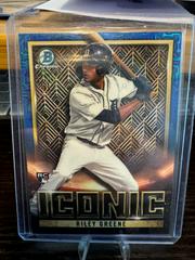 Riley Greene [Blue] #BI-22 Baseball Cards 2023 Bowman Chrome Iconic Prices