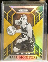 Becky Hammon [Gold] #5 Basketball Cards 2023 Panini Prizm WNBA Hall Monitors Prices