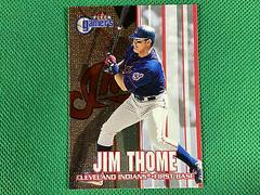 Jim Thome Baseball Cards 2000 Fleer Gamers Prices