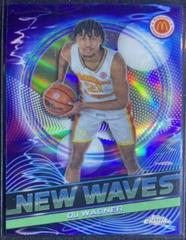 DJ Wagner #NW-7 Basketball Cards 2023 Topps Chrome McDonald's All American New Waves Prices