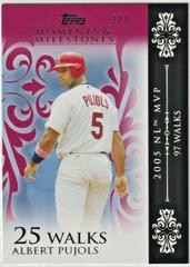 Albert Pujols #15 Baseball Cards 2008 Topps Moments & Milestones Prices