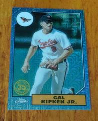 Cal Ripken Jr. [Blue] #T87C-86 Baseball Cards 2022 Topps Silver Pack 1987 Chrome Prices