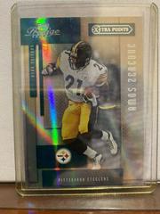 Amos Zereoue [Xtra Points Green] #114 Football Cards 2004 Playoff Prestige Prices