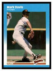 Mark Davis Baseball Cards 1987 Fleer Update Prices