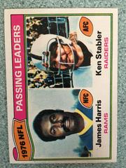 J.Harris, K.Stabler [Passing Leaders] #1 Football Cards 1977 Topps Prices