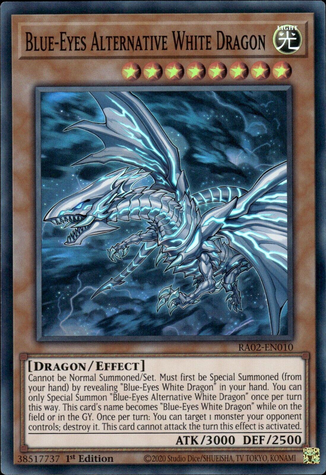 Blue-Eyes Alternative White Dragon [Super Rare] RA02-EN010 YuGiOh 25th Anniversary Rarity Collection II