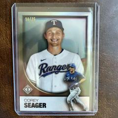 Corey Seager [Gold Refractor] #10 Baseball Cards 2023 Topps Transcendent Prices