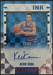 Kevin Knox [Red] Basketball Cards 2018 Panini Hoops Rookie Ink Prices