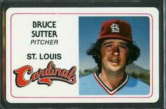 Bruce Sutter Baseball Cards 1981 Perma Graphics Super Star Credit Card Prices