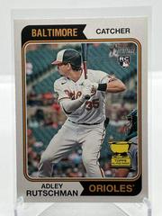 Adley Rutschman #7 Baseball Cards 2023 Topps Heritage Prices