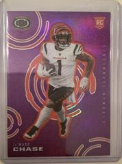 Ja'Marr Chase [Purple] #D-9 Football Cards 2021 Panini Chronicles Dynagon Rookies Prices