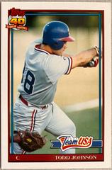 Todd Johnson #63T Baseball Cards 1991 Topps Traded Prices