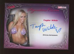 Taylor Wilde Wrestling Cards 2009 TriStar TNA Knockouts Signature Curves Prices