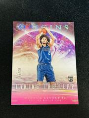 Dereck Lively II [Pink] #5 Basketball Cards 2023 Panini Origins Taking the Leap Prices
