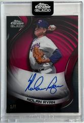 Nolan Ryan [Red] #CBA-NR Baseball Cards 2022 Topps Chrome Black Autographs Prices