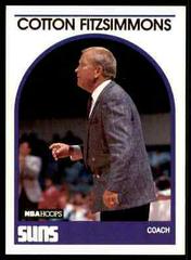 Cotton Fitzsimmons Basketball Cards 1989 Hoops Prices